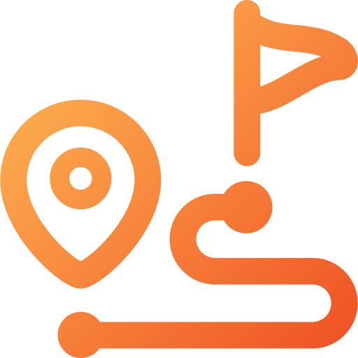 distancia icono gratis