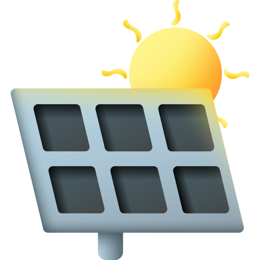 energía solar icono gratis