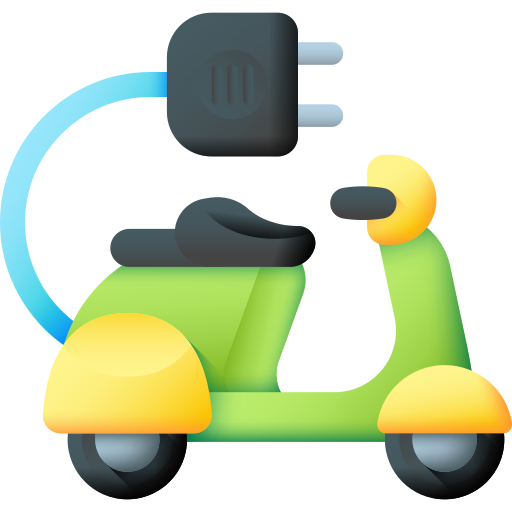 moto electrica icono gratis