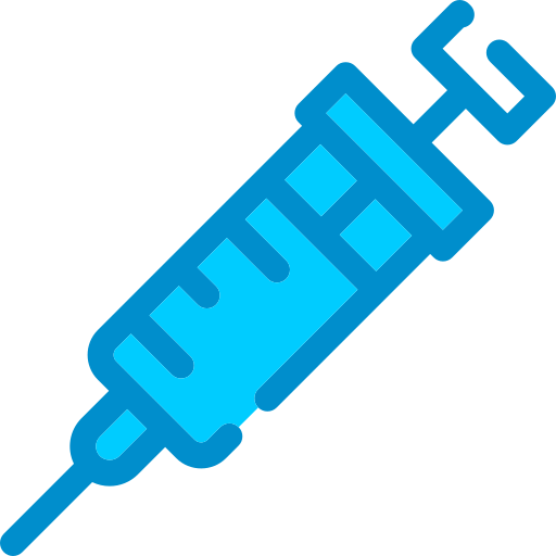 Injection free icon Injection free icon