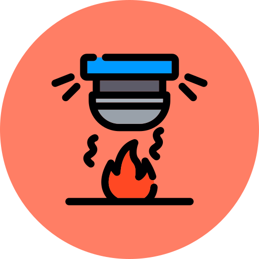 Fire alarm free icon