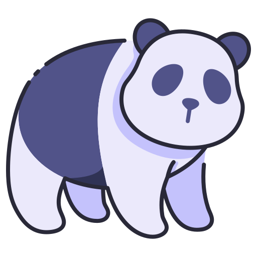 panda icono gratis