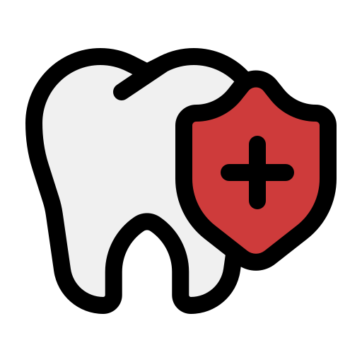 protección dental icono gratis