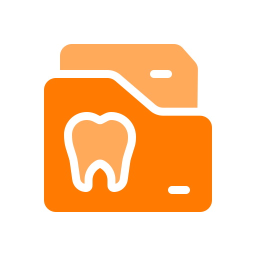 registro dental icono gratis