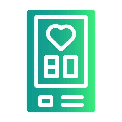 ritmo cardiaco icono gratis