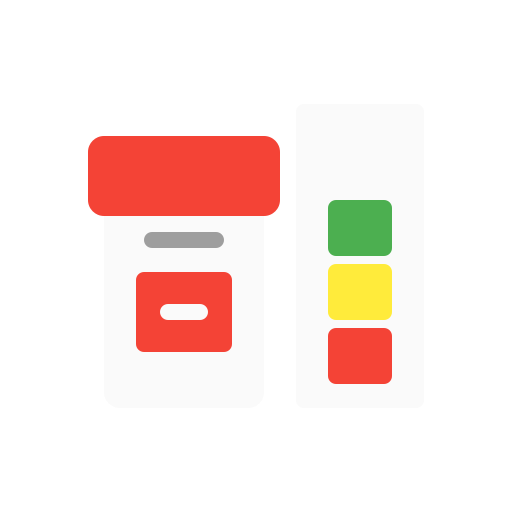 Urine test free icon