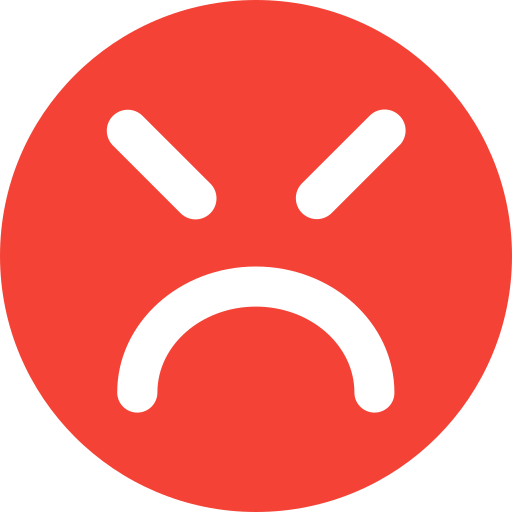 wütend kostenlos Icon