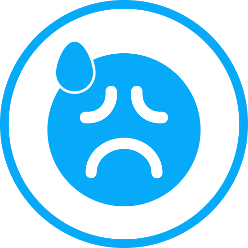 triste grátis ícone