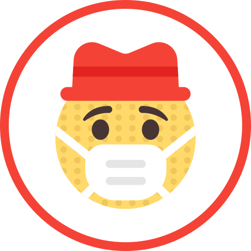 Face mask free icon