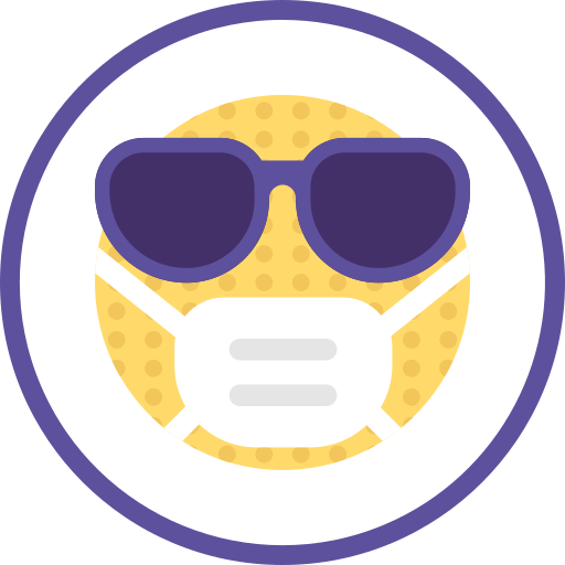 Медицинская маска бесплатно иконка