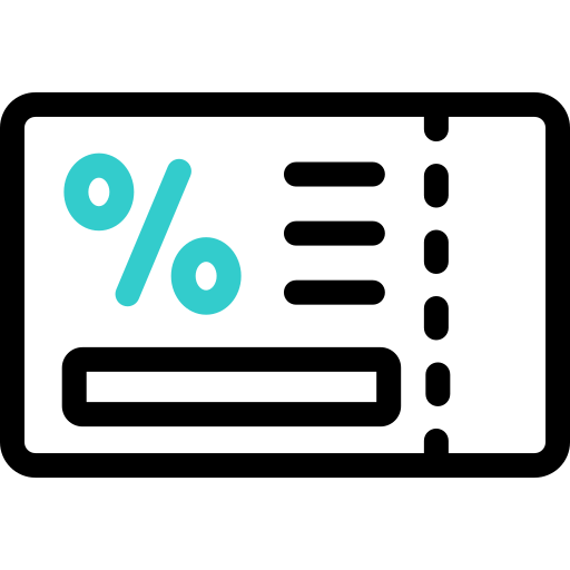 coupon Icône gratuit