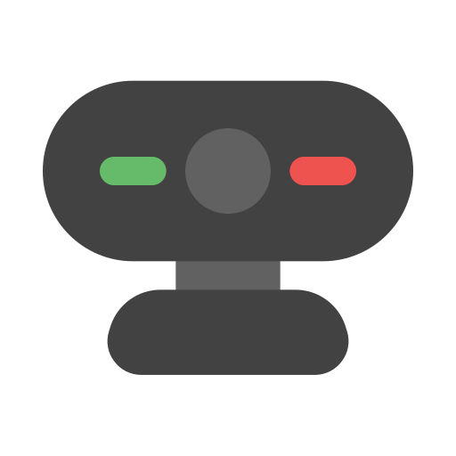 cámara web icono gratis