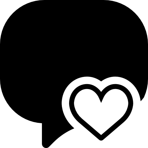 Speech bubble Basic Miscellany Fill icon