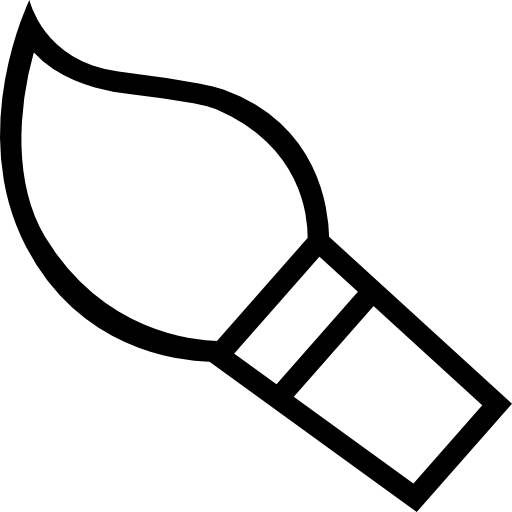 Paint brush - free icon