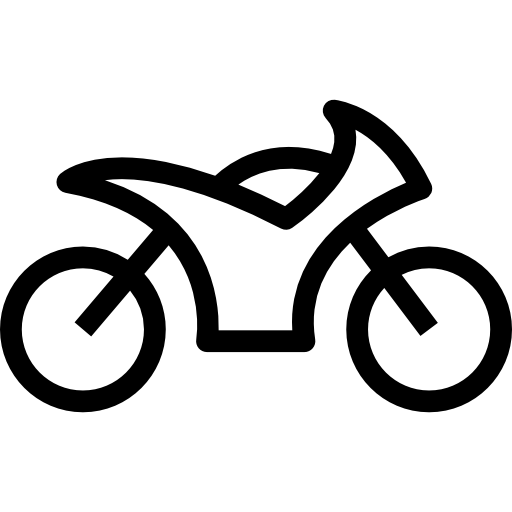 motocicleta icono gratis