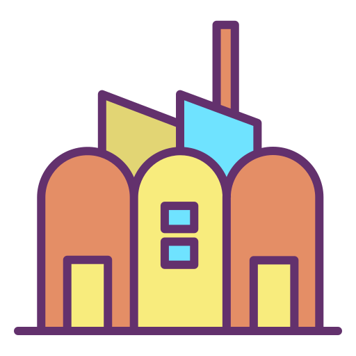Factory free icon Factory free icon
