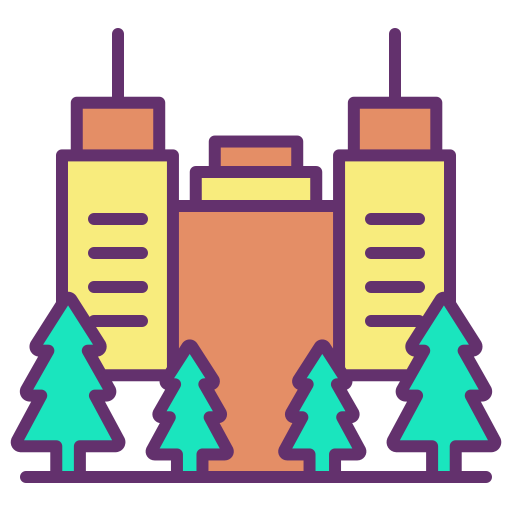 호텔 무료 아이콘