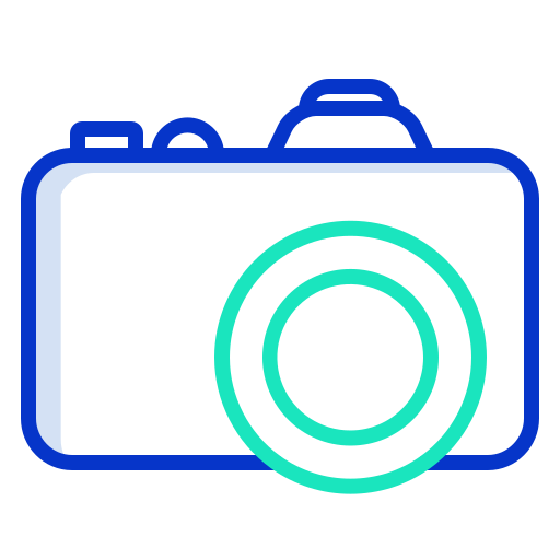 Camera Icongeek26 Outline Colour icon