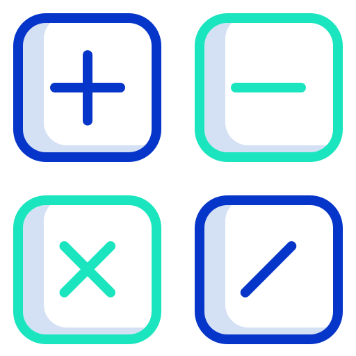 Maths Icongeek26 Outline Colour icon