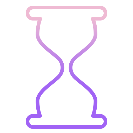 Hourglass Icongeek26 Outline Gradient icon