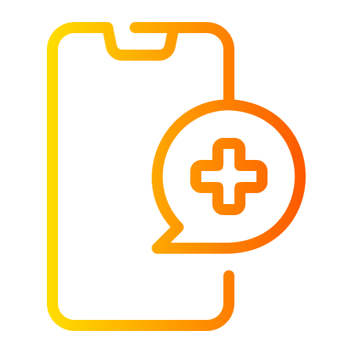 aplicación médica icono gratis