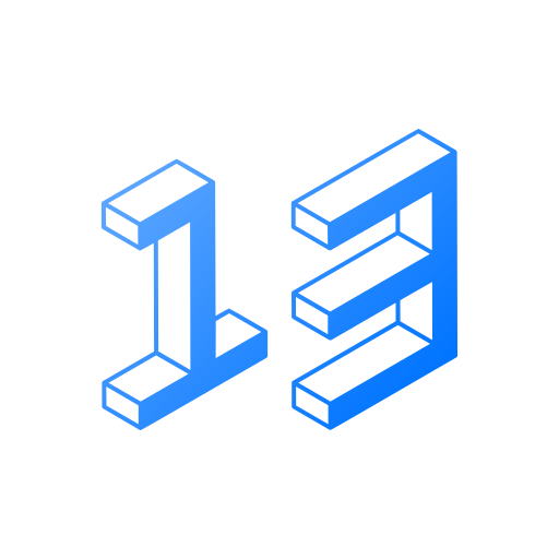 numéro 13 Icône gratuit numéro 13 Icône gratuit