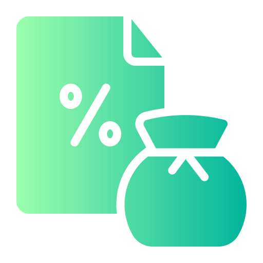 impuestos icono gratis