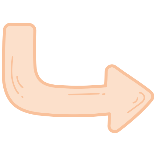Turn right arrow free icon
