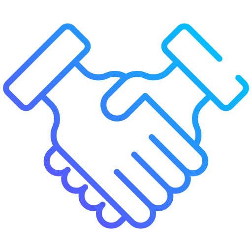 apretón de manos icono gratis