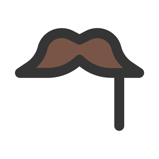 bigote icono gratis