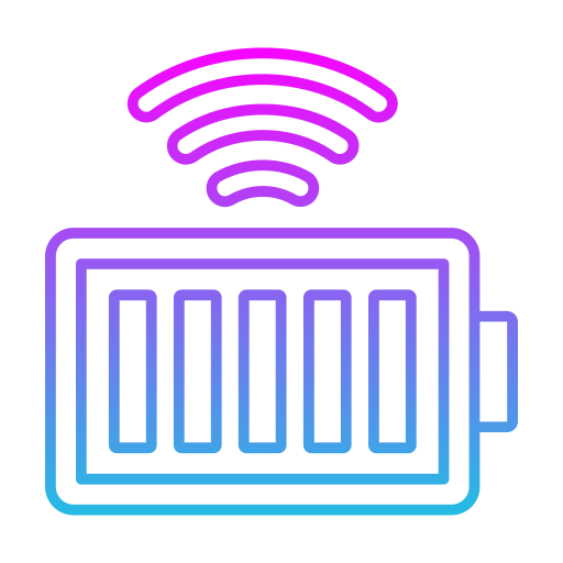 batería inteligente icono gratis