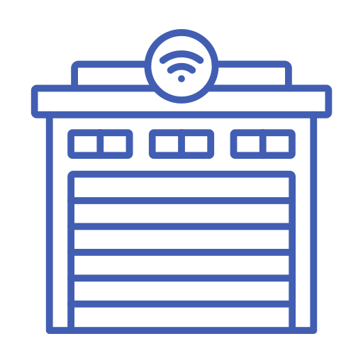 garaje inteligente icono gratis