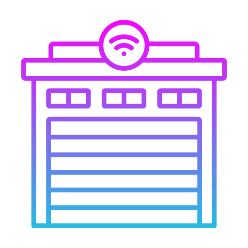garaje inteligente icono gratis