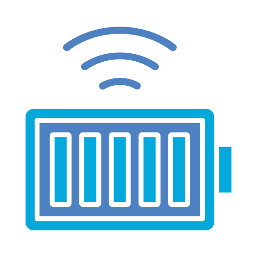 batería inteligente icono gratis
