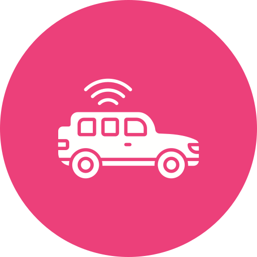 coche inteligente icono gratis