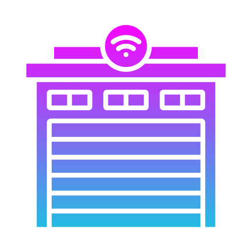 garaje inteligente icono gratis