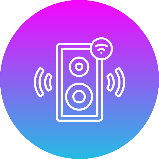 altavoz inteligente icono gratis