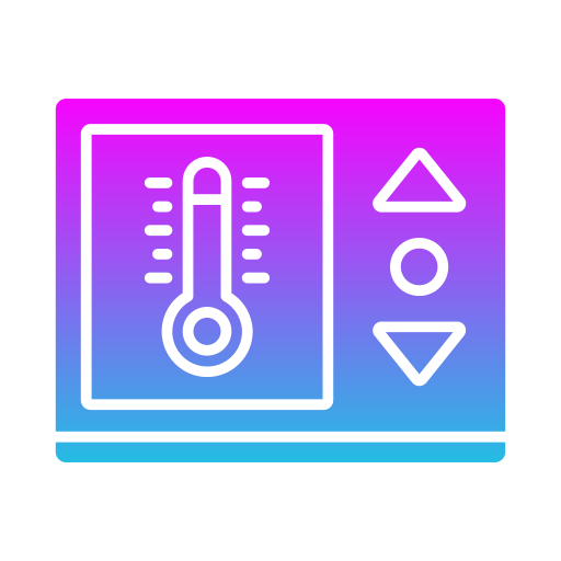 control de temperatura icono gratis