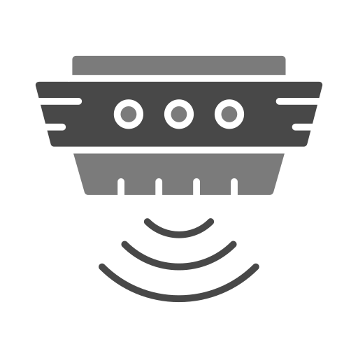 detector de humo icono gratis