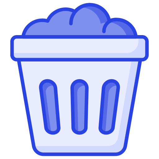 contenedor de basura icono gratis