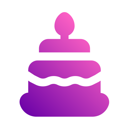 pastel de cumpleaños icono gratis