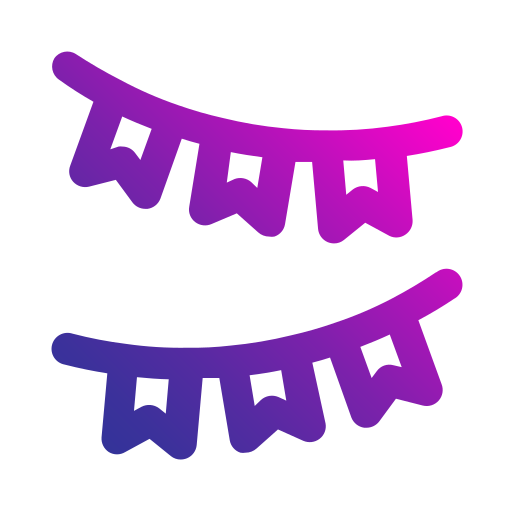 guirnalda icono gratis