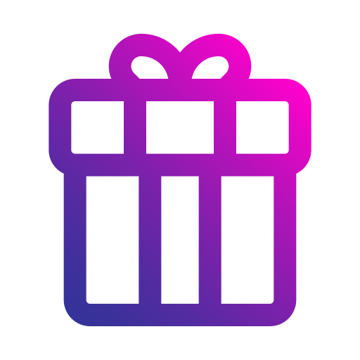caja de regalo icono gratis