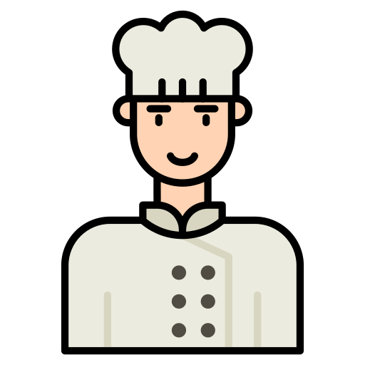 chef masculino icono gratis