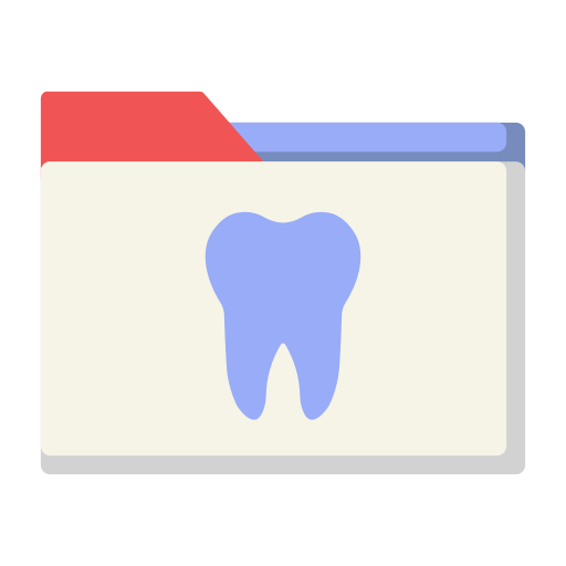 registro dental icono gratis