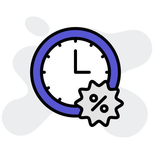 relógio grátis ícone