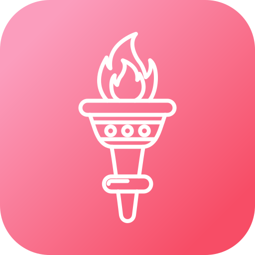 antorcha icono gratis