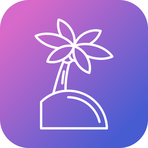 palmera icono gratis