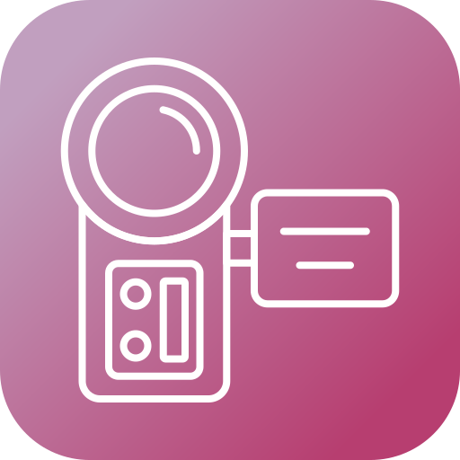 camara de video icono gratis