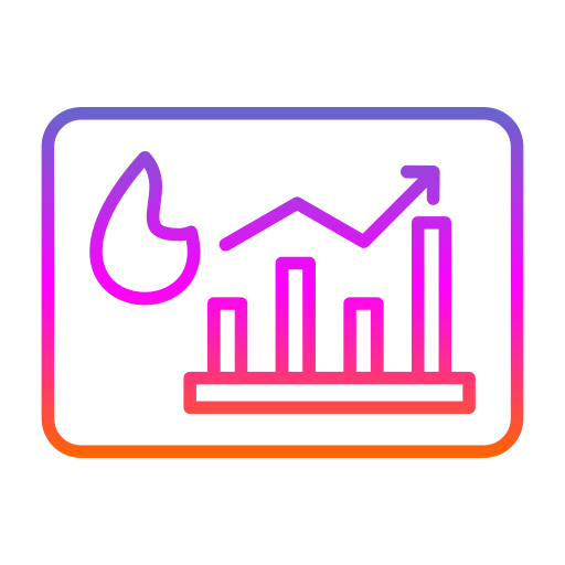 tendencias icono gratis